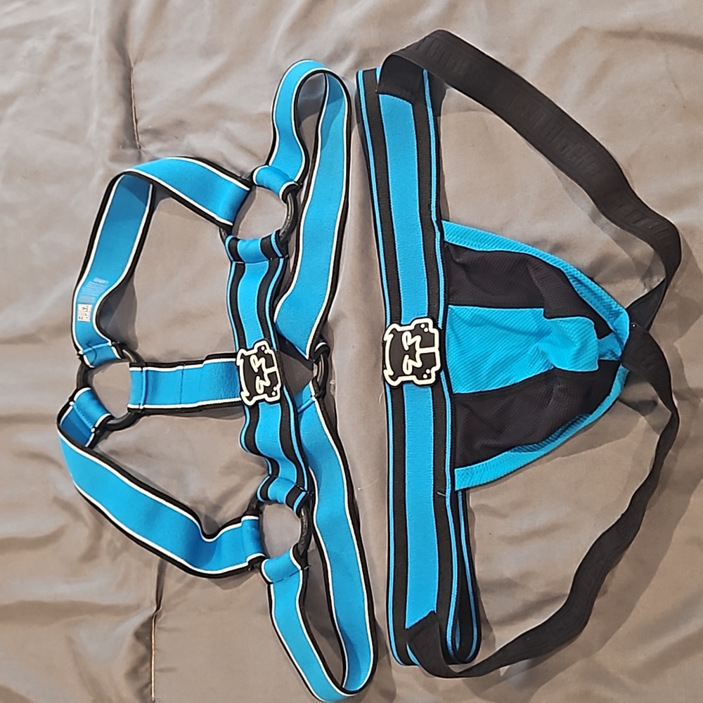 CELLBLOCK 13 harness and jockstrap